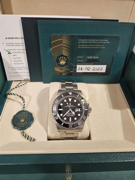 rolex submarin nuovo prezzo